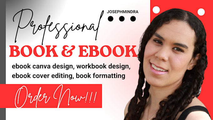 Gig Preview - Do ebook canva design, workbook design, ebook cover editing, book formatting