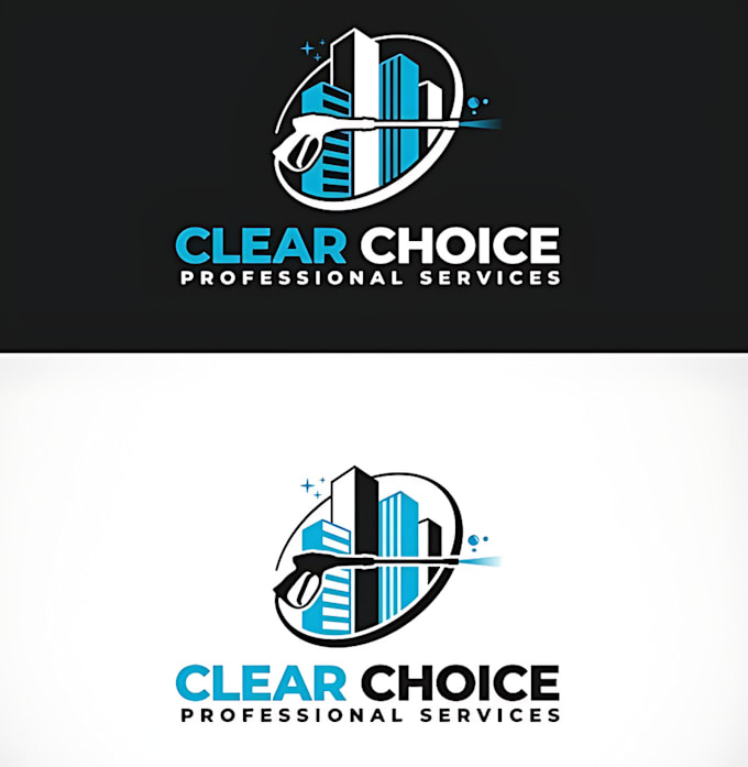 Gig Preview - Design cool cleaning, commercial cleaning, power washing, home improvement logo