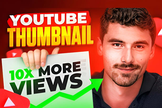 Gig Preview - Create attractive clickbait thumbnails