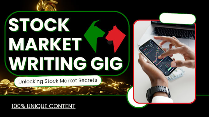 Gig Preview - Ghostwrite ebook on stock market, cryptocurrency, real estate, finance, trading