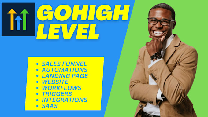 Gig Preview - Be your go high level expert account manager gohighlevel website,wix website