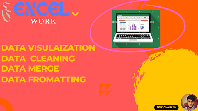 Gig Preview - Dashboarding excel data, data cleaning, excel charts, and data merging