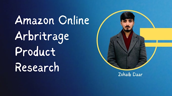 Gig Preview - Amazon fba online arbitrage product research product hunting wholesale amazon