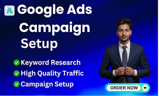 Gig Preview - Create and optimize google ads adwords ppc campaign