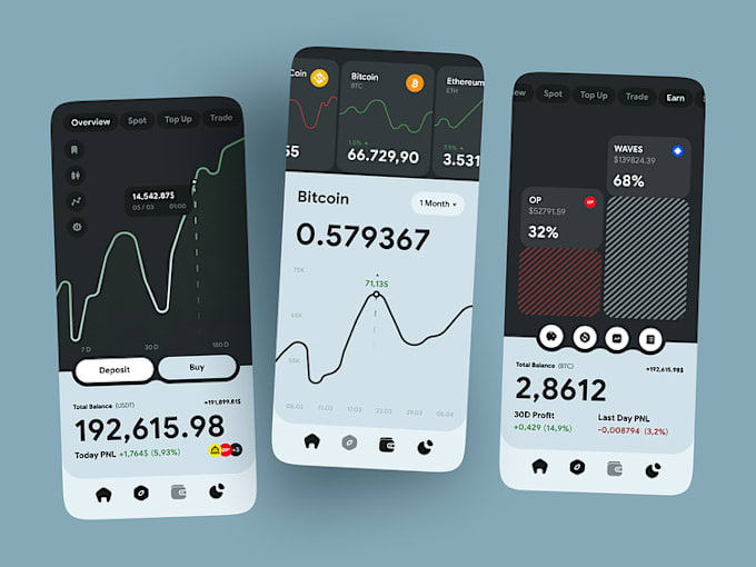 Gig Preview - Build stock trading app forex trading app crypto trading app trading website