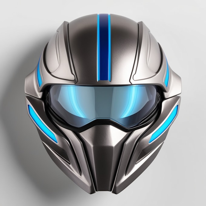 Bestseller - create 3d helmet design, 3d sculpting cosplay, 3d face, armor for 3d printing