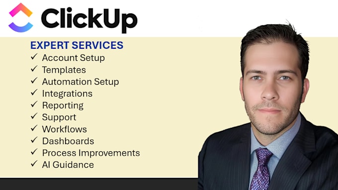 Gig Preview - Provide professional expert consulting sessions for clickup