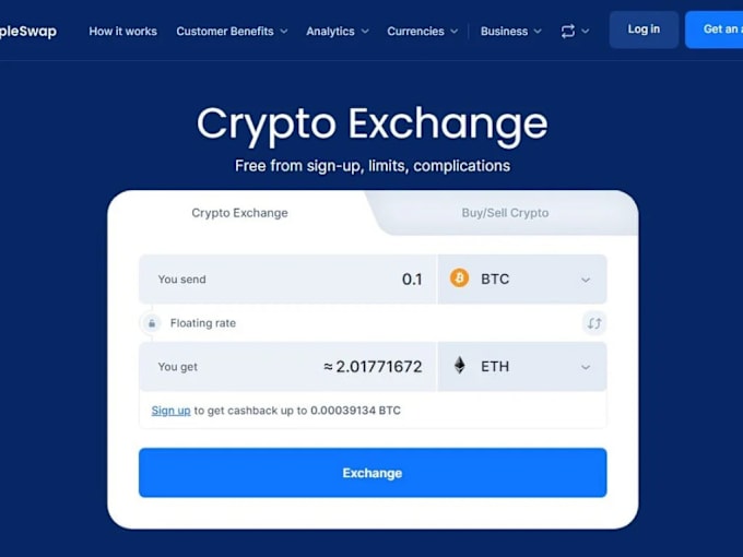 Gig Preview - Make build crypto exchange website