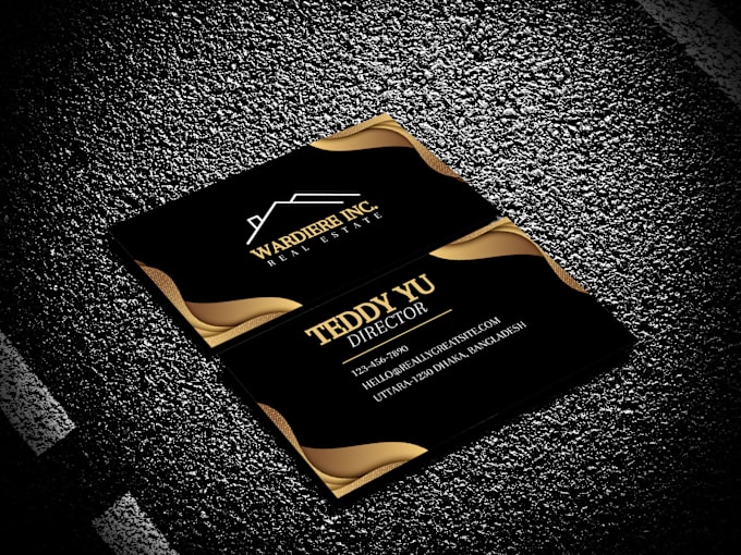 Gig Preview - Do premium business card design for creative business card