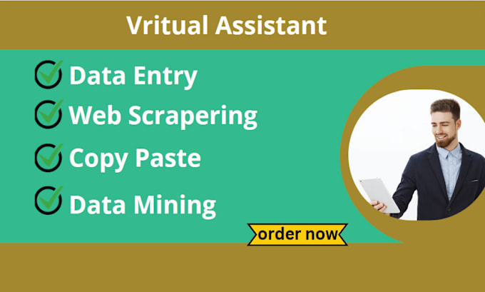 Gig Preview - Do fast and accurate data entry, web scraping , data mining