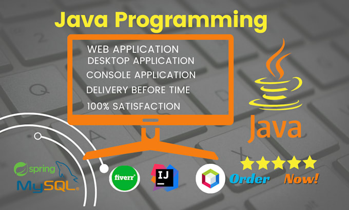 Gig Preview - Do java swing,  javafx, console based programming application with jdbc