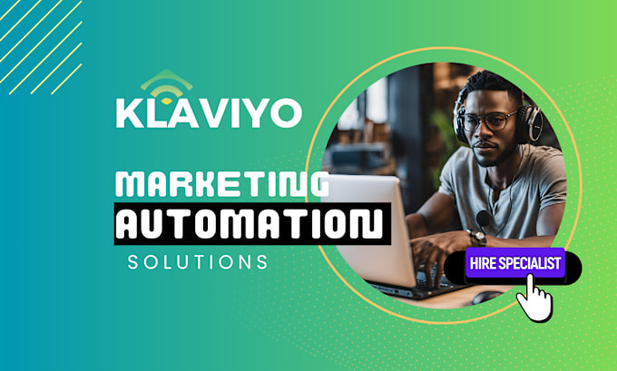 Gig Preview - Create klaviyo email marketing popup form email flows sales funnel