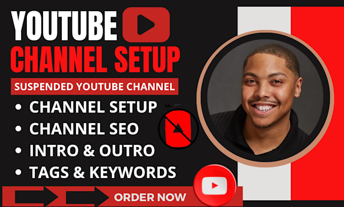 Gig Preview - Setup youtube channel automation with promotion videos and yt manager