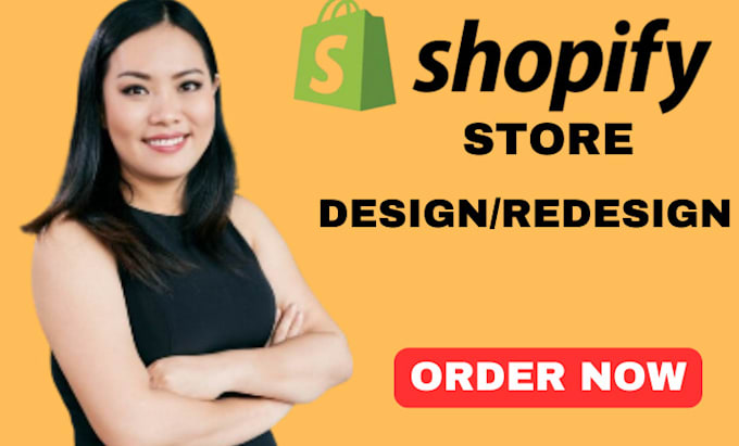 Gig Preview - Do shopify website design create shopify store