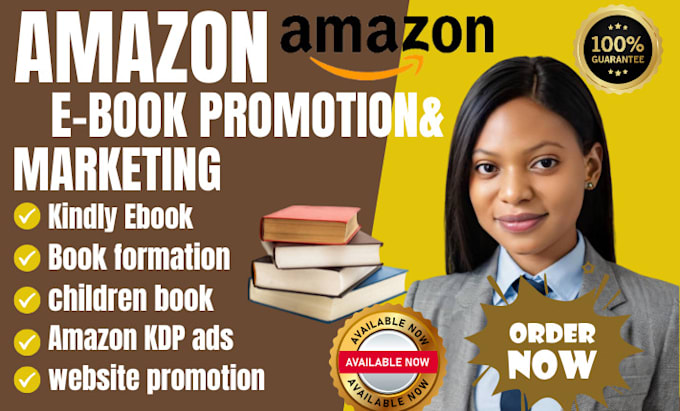 Gig Preview - Do viral amazon book promotion christian book children book promotion amazon kdp