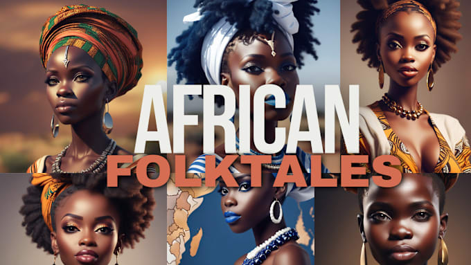 Gig Preview - African folktales and create stunning african folktales  video for youtube