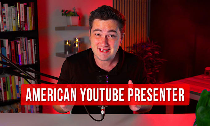 Gig Preview - Be your american youtube video presenter