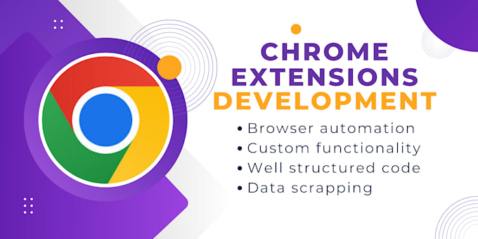 Gig Preview - Develop, modify or fix google chrome or browser extensions