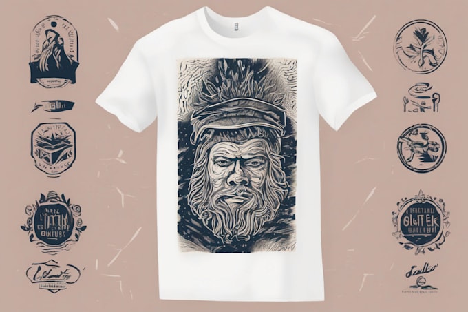 Gig Preview - Create linocut t shirt design for brands