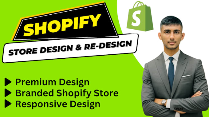 Bestseller - design and build a unique shopify store or redesign your existing ecommerce site