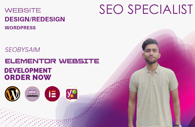 Gig Preview - Craft a high converting elementor pro website with advanced SEO optimization