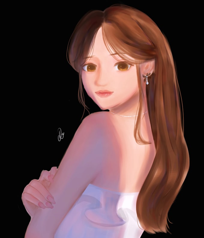 Bestseller - draw oc, fanart, and portrait into semi realism style