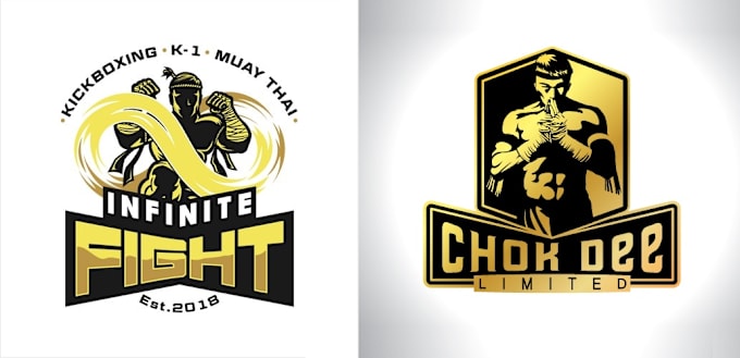 Gig Preview - Do mascot boxing fighting martial arts logo design or any graphics design