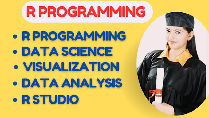 Gig Preview - R programming, data analysis and visualization using rstudio