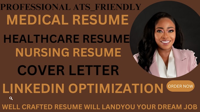 Gig Preview - Write nursing, medical and healthcare resume