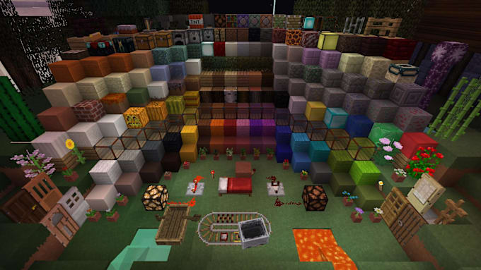 Gig Preview - Create custom minecraft resources pack or texture pack for you