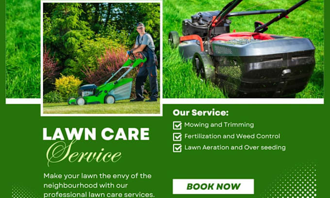 Gig Preview - Lawn care website, lawn care, landscaping website and gardening website on wix