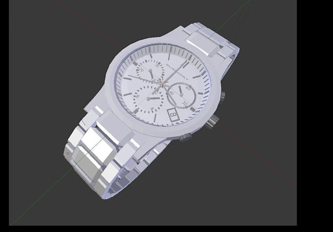 Gig Preview - Create high quality 3d watch animation 3d watch model watch design