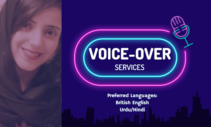 Gig Preview - Offer clear, engaging and captivating voice overs for your content