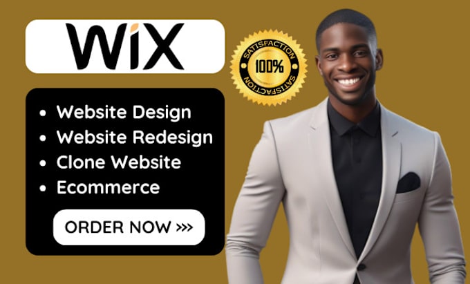 Gig Preview - Design, redesign, or clone wix website with wix studio