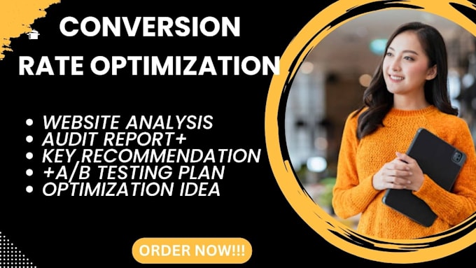 Gig Preview - Increase your store website conversion rate massively