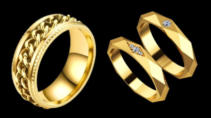 Gig Preview - Create jewelry design, 3d jewelry design, jewelry rendering, ring design, sketch