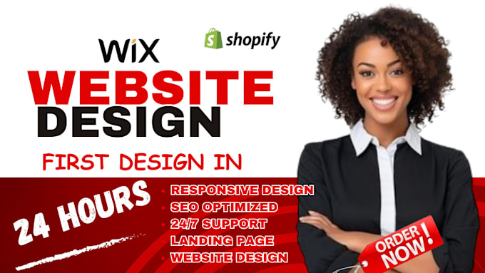 Gig Preview - Wix website redesign, wix website design, wix website redesign