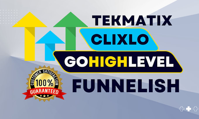 Gig Preview - Setup tekmatix funnelish pipelinepro clixlo gohighlevel funnel cockpit fg funnel