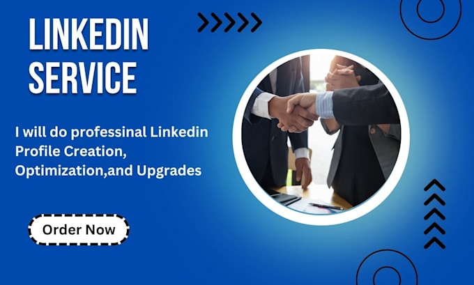 Gig Preview - Create optimize and upgrade your linkedin profile