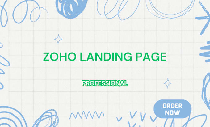 Gig Preview - Design godaddy website zoho landing page leadpages nicepage unbounce instapage