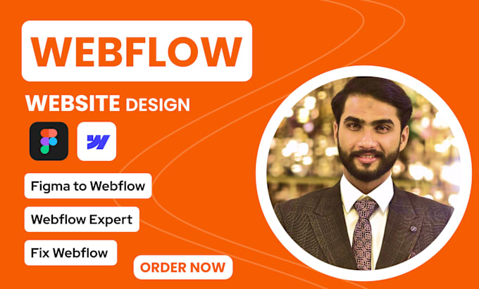 Gig Preview - Develop webflow website design and convert figma to webflow