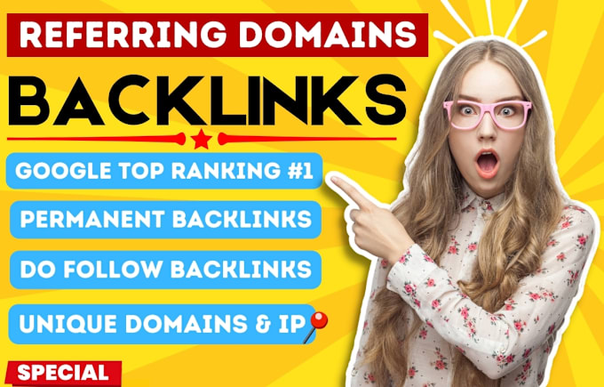 Gig Preview - Build referring domain backlinks