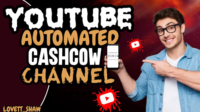 Gig Preview - Create a youtube automated channel, viral top 10 cash cow video for monetization