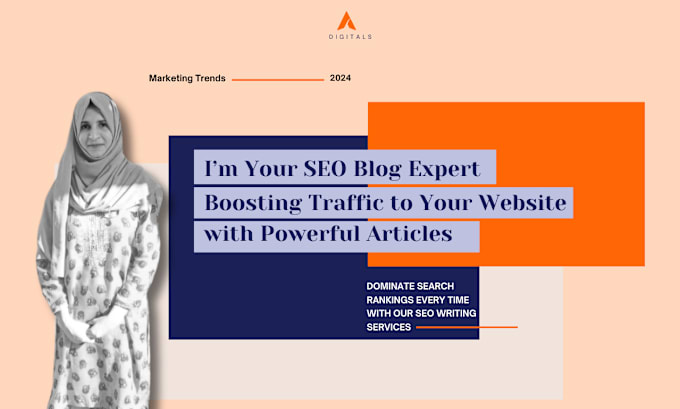 Gig Preview - Write engaging SEO blog posts for your website