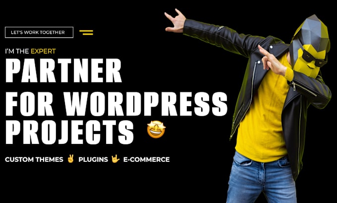 Gig Preview - Design, build, redesign, fix wordpress website, customize and woocommerce store