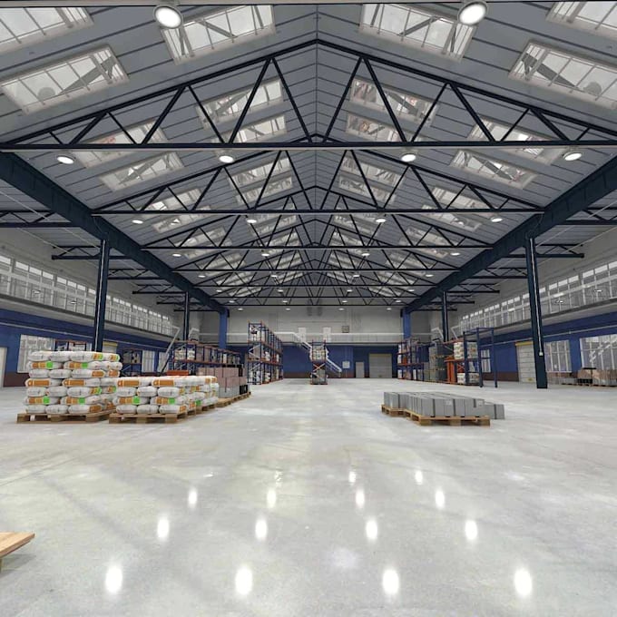 Gig Preview - Do 3d modelling and rendering of storage warehouse and renovation