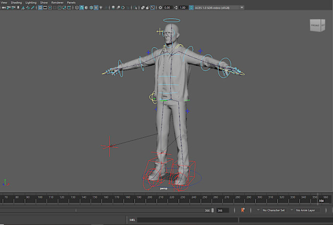 Gig Preview - Rigg 3d characters in maya for maya and ue4