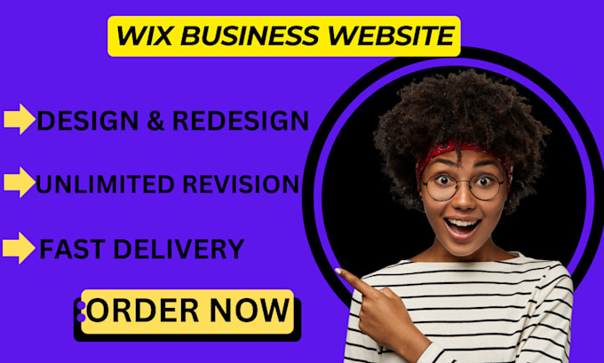 Gig Preview - Build wix website redesign, wix website development, wix website design, wix SEO