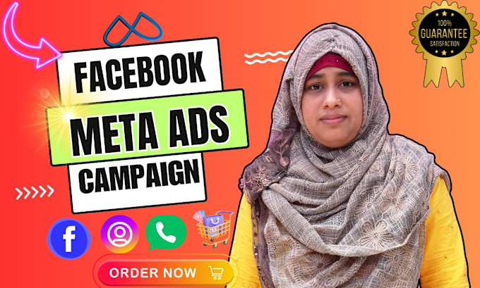 Gig Preview - Be your facebook meta ads campaign expert