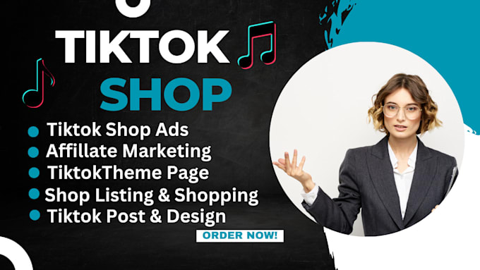 Gig Preview - Be your tiktok theme page tiktok shop organic growth expert sales campaign